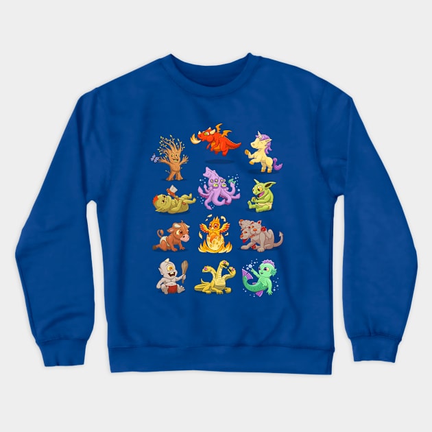 Diapers & Dragons Crewneck Sweatshirt by Kindred Kiddos